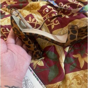 6.5 J. Adams cheetah print heels.